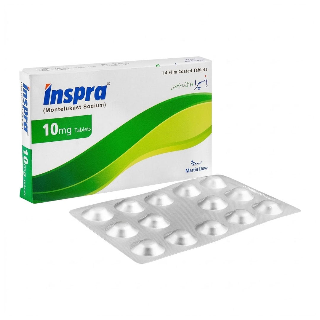 Inspra (Montelukast) 10mg, 14 Ct - Martin Dow