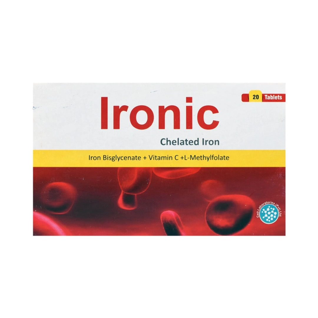 Ironic Tablets, 20 Ct - Cell Laboratories