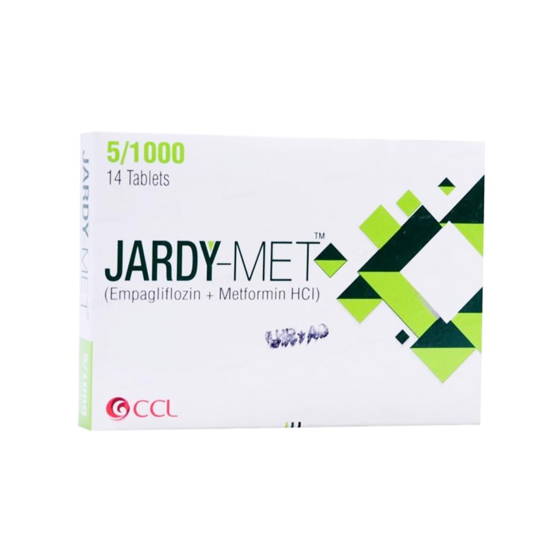 Jardy-Met Tablets 5/1000mg, 14 Ct - CCL