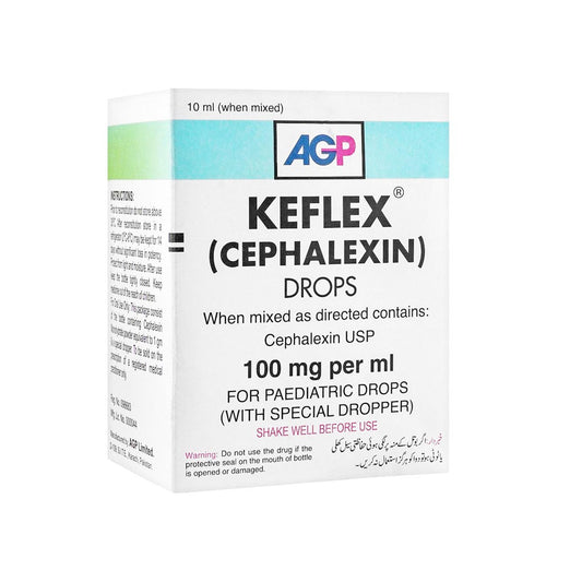Keflex Drops 100mg, 10ml - AGP