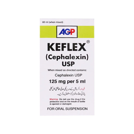 Keflex Oral Susp 125mg/5ml - AGP