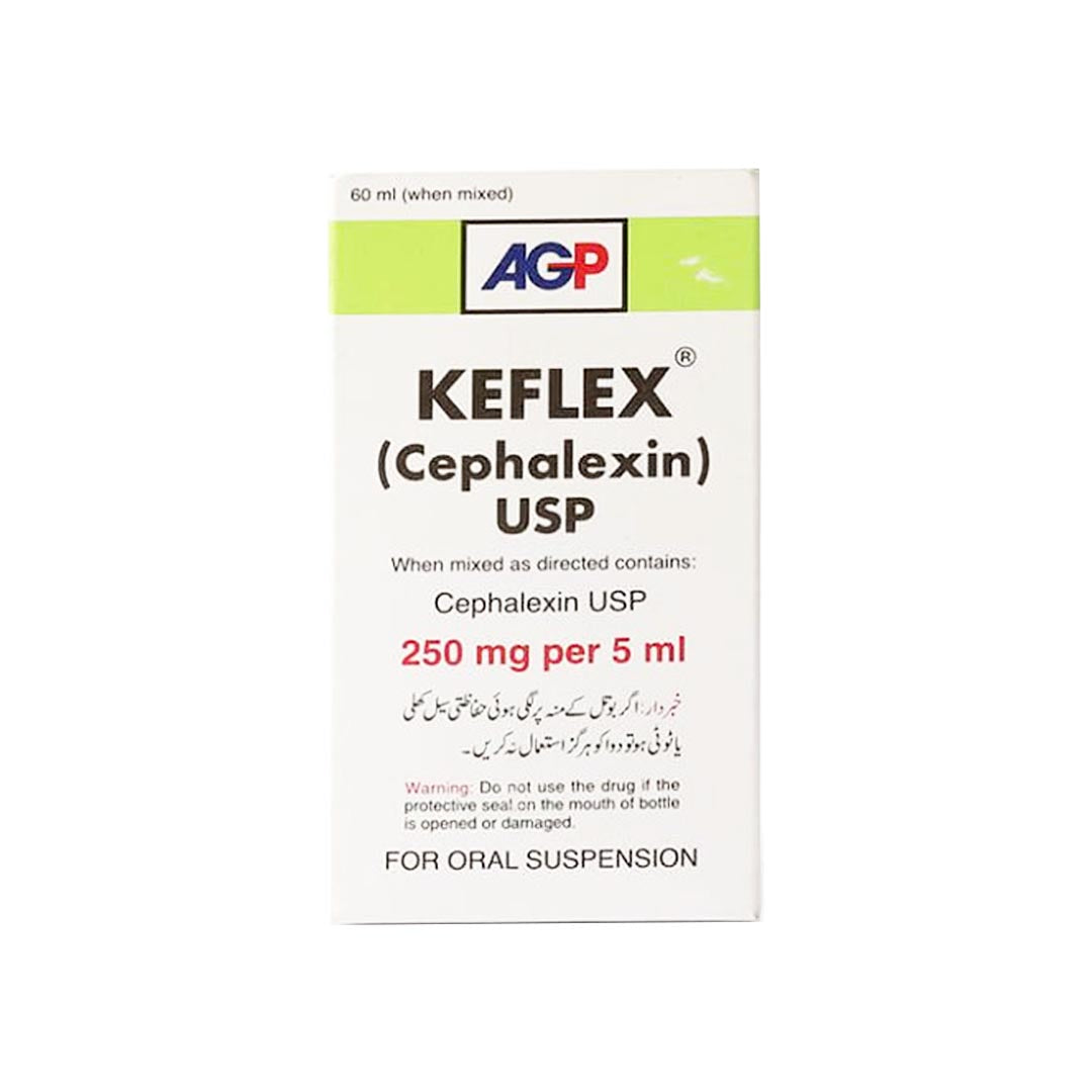 Keflex Oral Susp 250mg/5ml - AGP