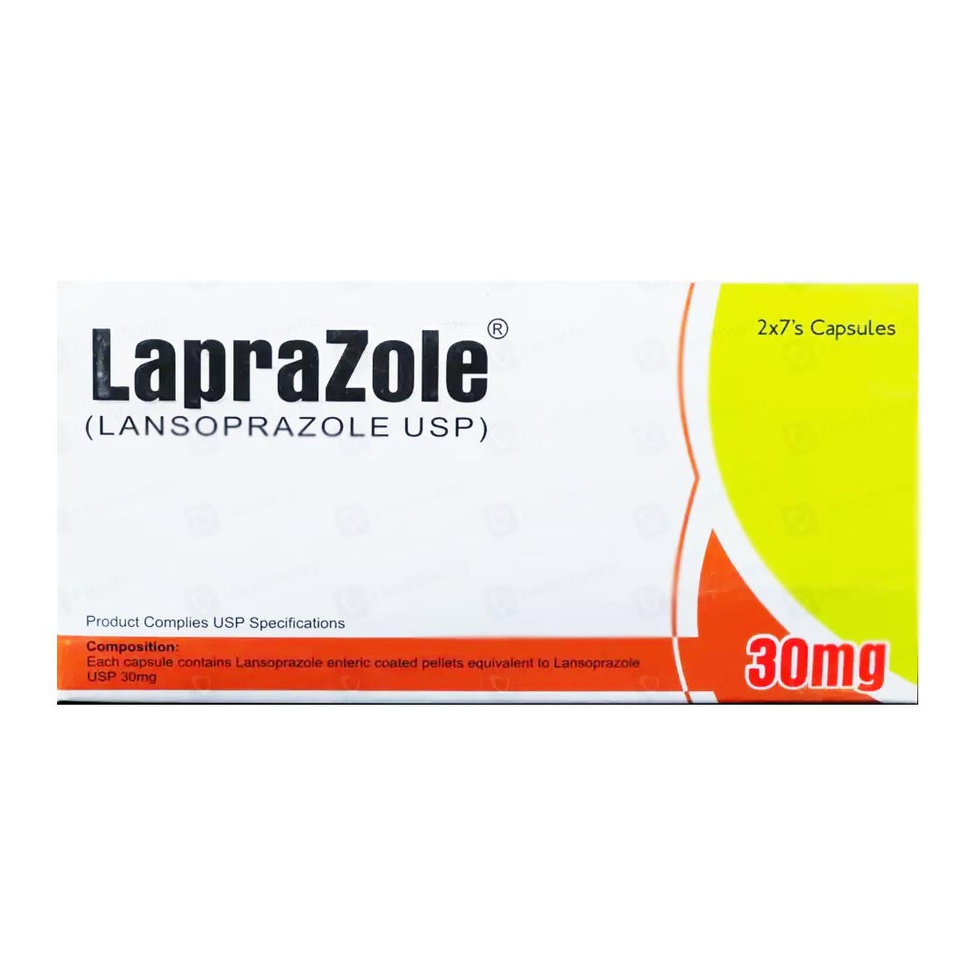 Laprazole Capsules 30mg, 14 Ct - NovaMed