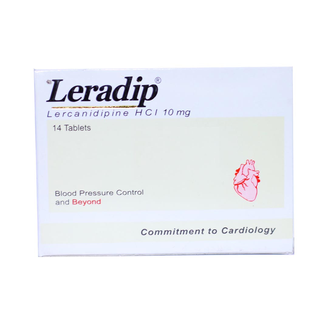 Leradip Tablets 10mg, 14 Ct - Himont