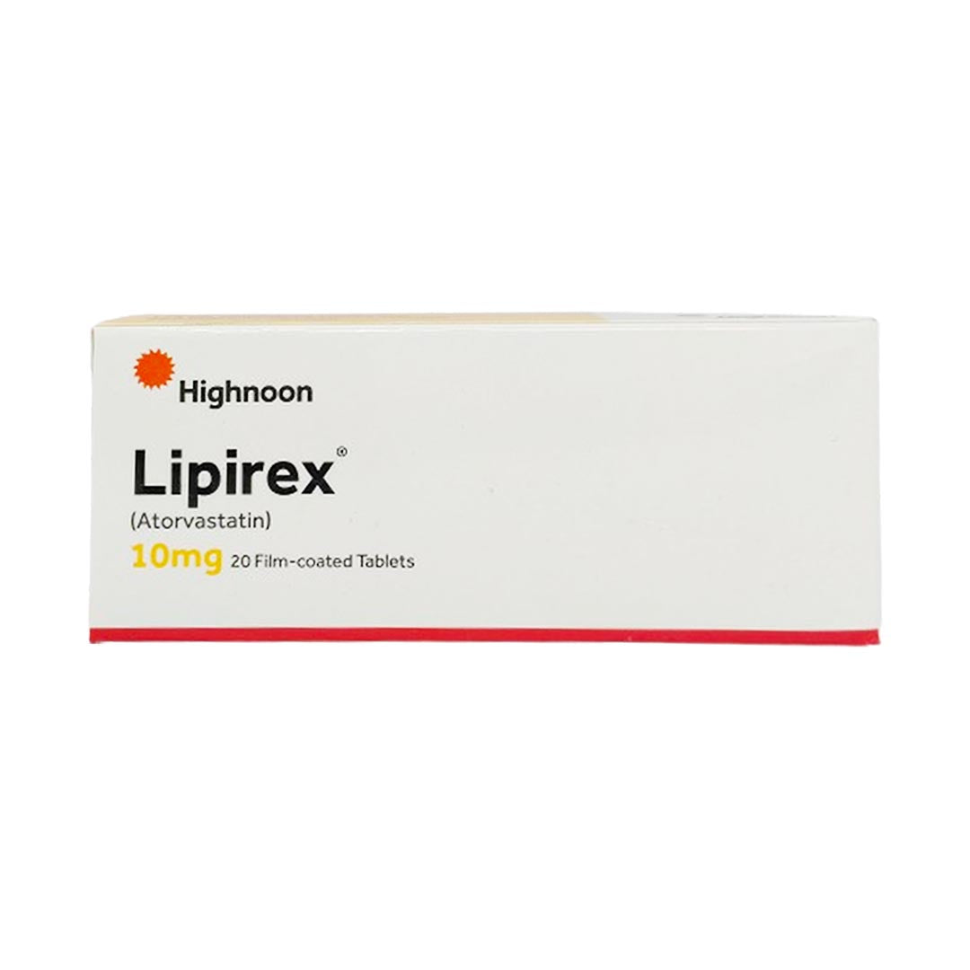 Lipirex 10mg Tablets, 20 Ct - Highnoon