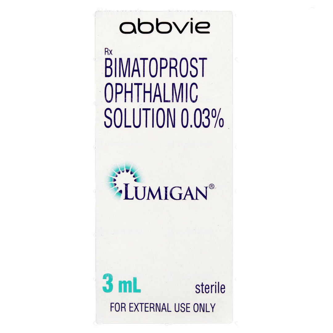 Lumigan (Bimatoprost) 0.03% Eye Drops, 3 ml - Barrett Hodgson