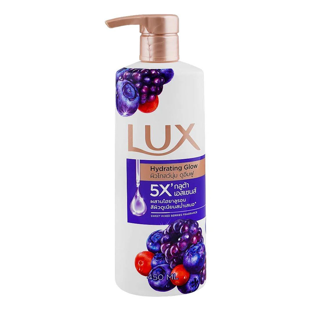 Lux Hydrating Glow Body Wash, 450ml
