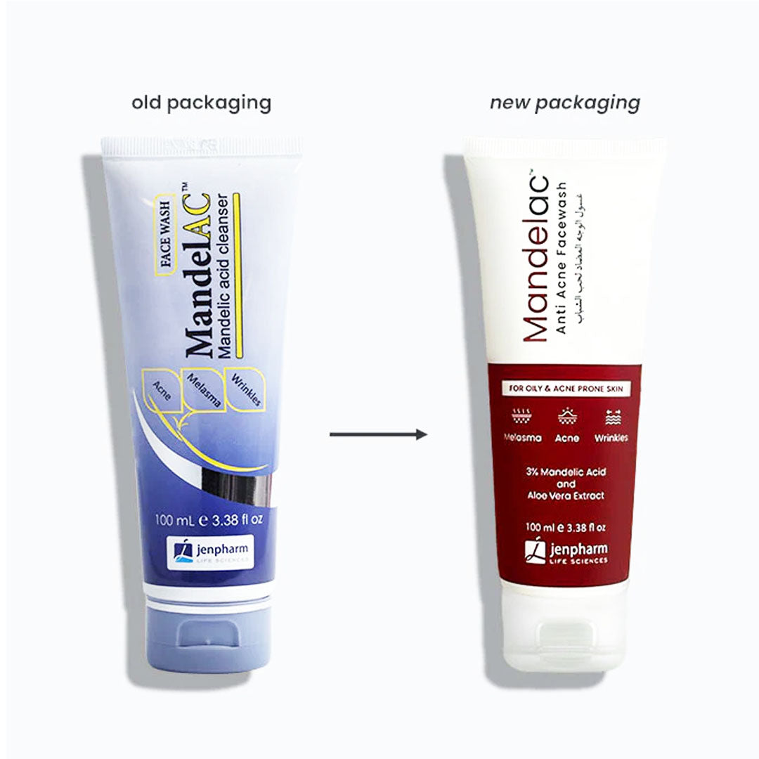 MandelAC Face Wash, 100ml - Jenpharm