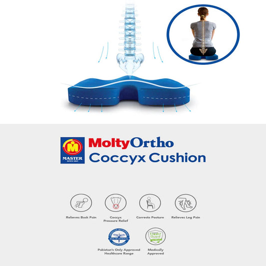 Master Molty Ortho Coccyx Cushion