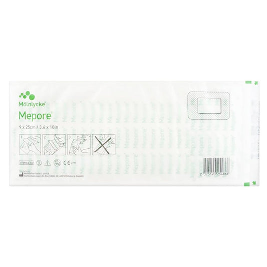 Mepore Breathable Bandage 9 x 25cm, 1 Ct - Molnlycke