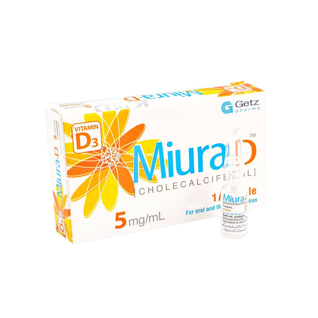 Miura-D Ampoule 5mg/ml, 1 Ct - Getz Pharma