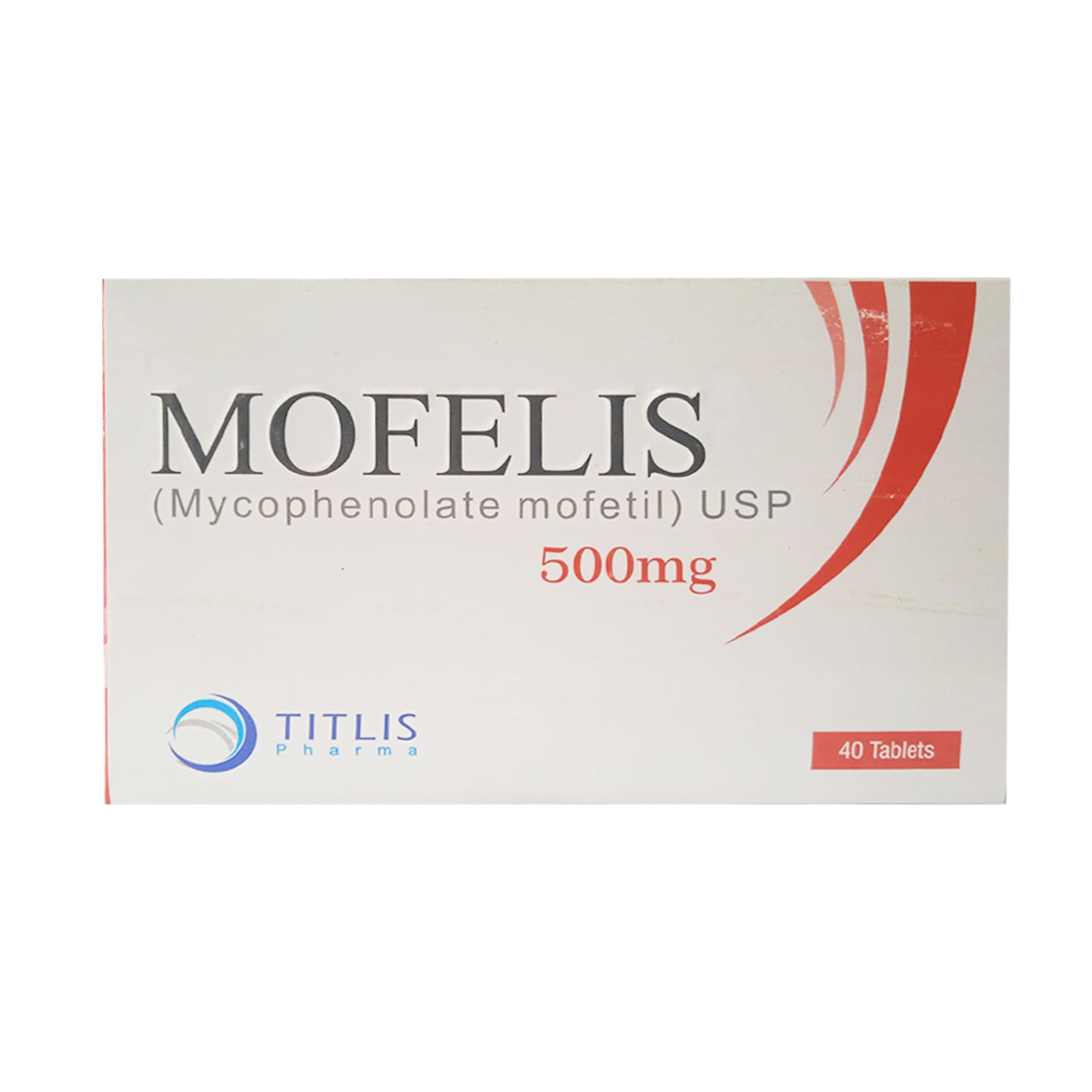 Mofelis Tablets 500mg, 40 Ct - Titlis