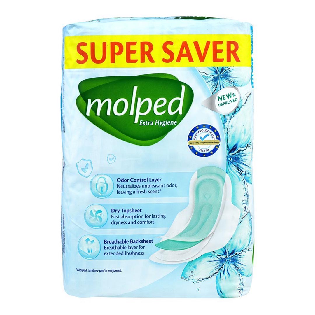 Molped Extra Hygiene Maxi Thick (Long) Hygiene Shield, 30 Ct