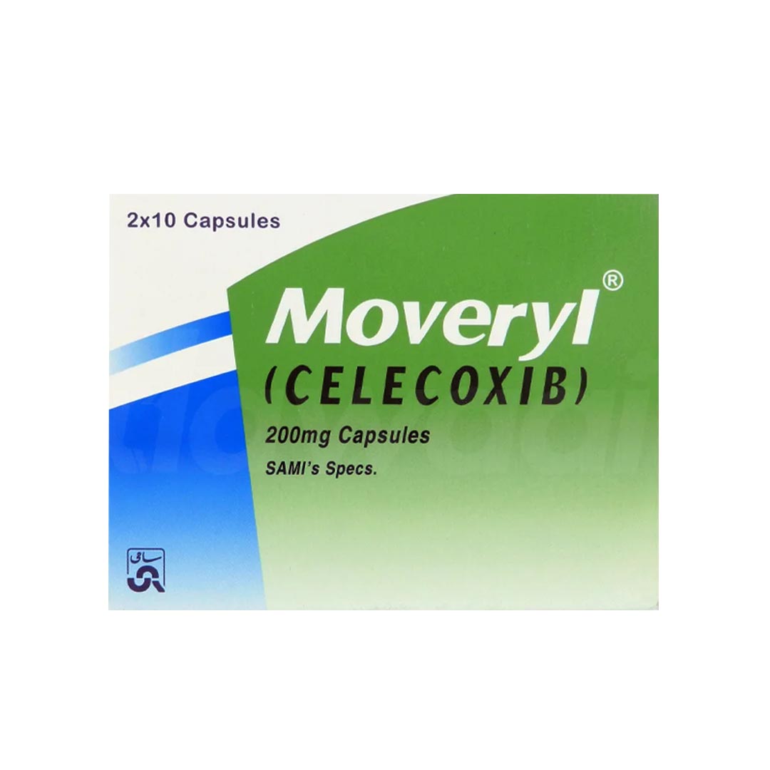 Moveryl 200mg, 20 Ct - Sami Pharma