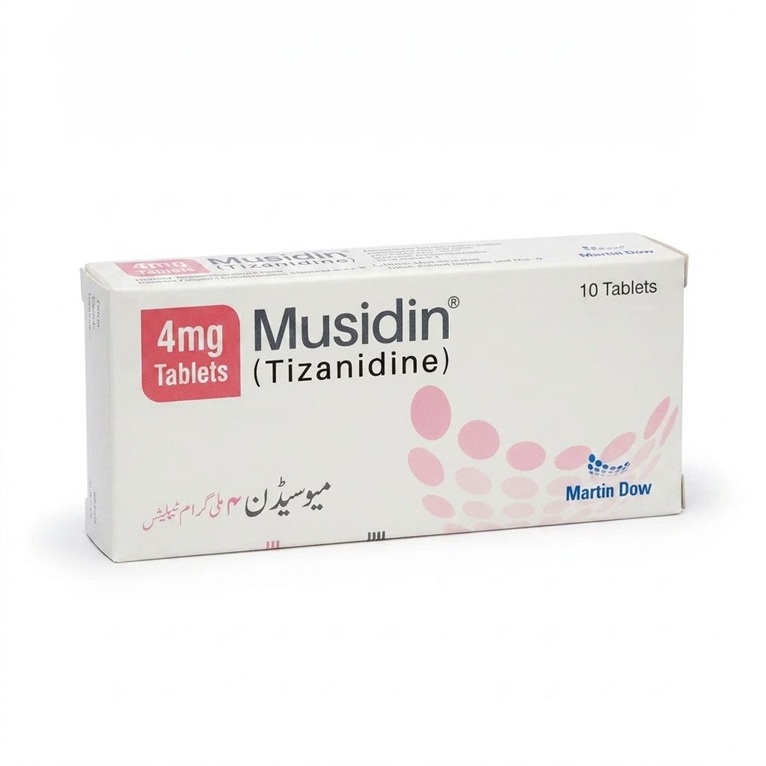 Musidin (Tizanidine) Tablets, 10 Ct - Martin Dow