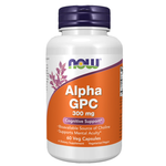 NOW Alpha GPC 300mg, 60 Ct