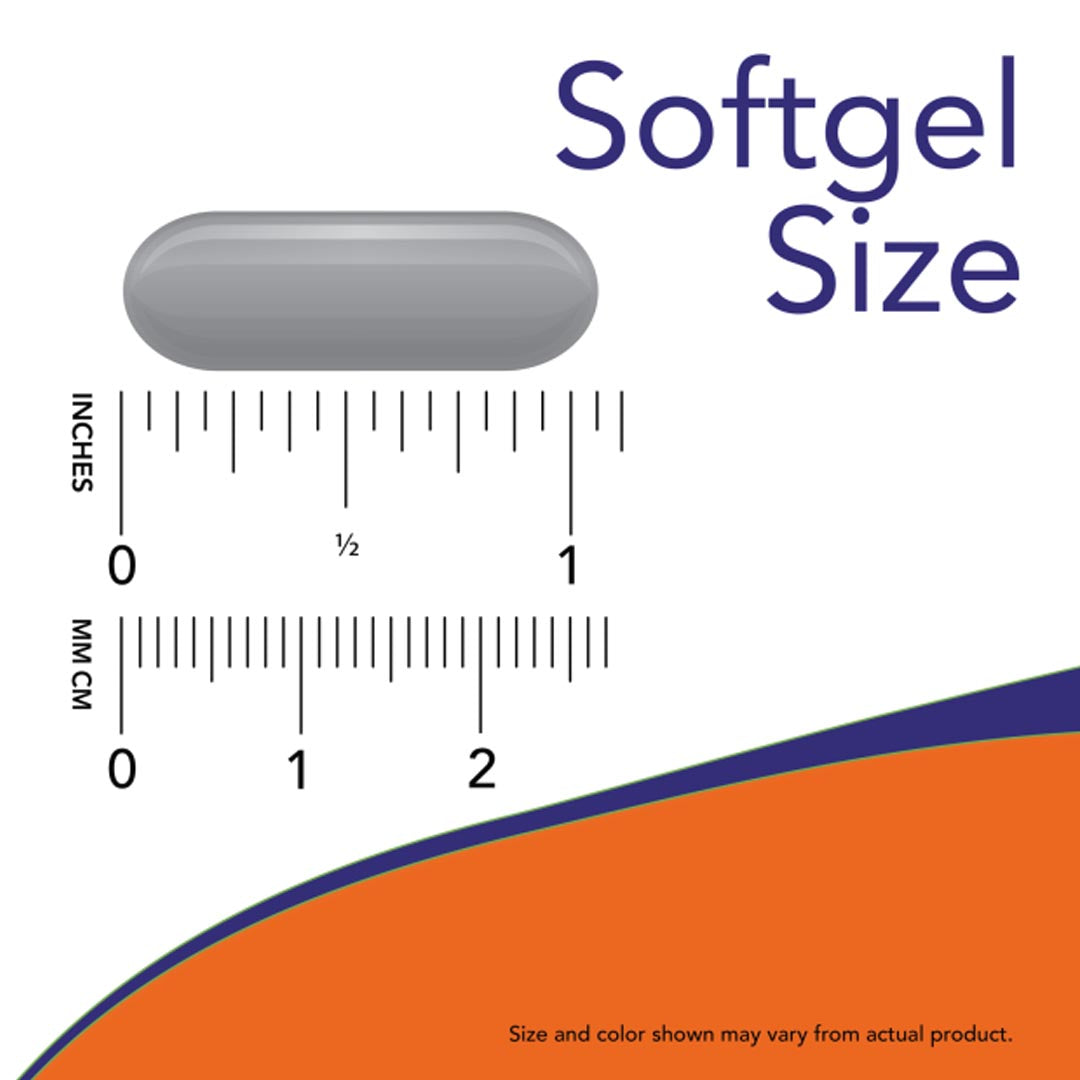 NOW Beta-Sitosterol Plant Softgel Size