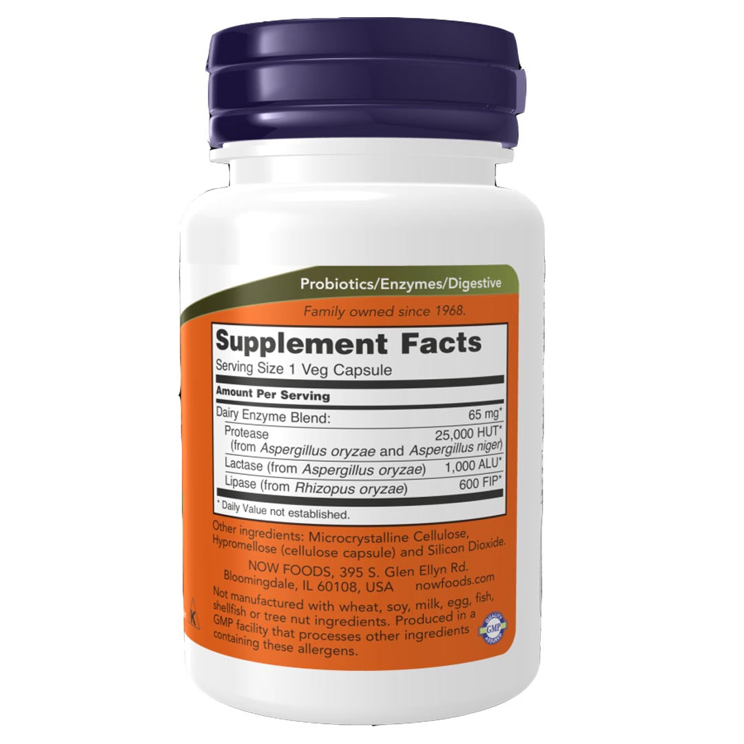 NOW Dairy Digest Complete, 90 Ct