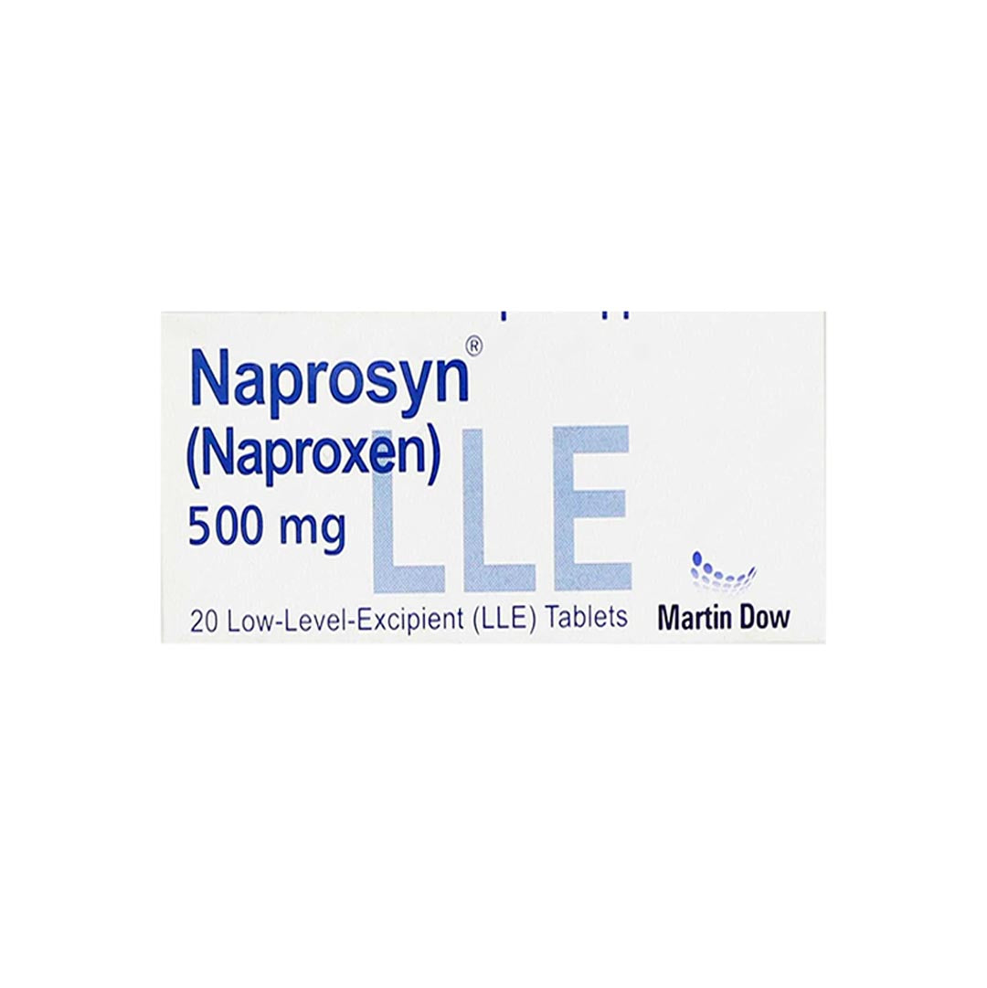 Naprosyn Tablet 500mg, 20 Ct - Martin Dow