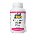Natural Factors Magnesium Oxide 250mg, 90 Ct