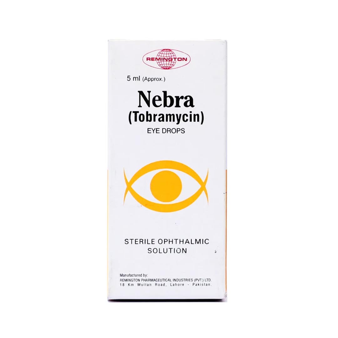 Nebra (Tobramycin) Eye Drops, 5ml - Remington Pharma