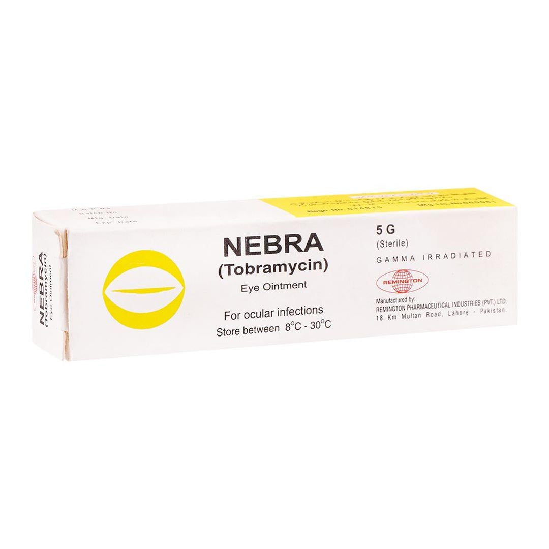 Nebra (Tobramycin) Eye Ointment, 5g - Remington Pharma