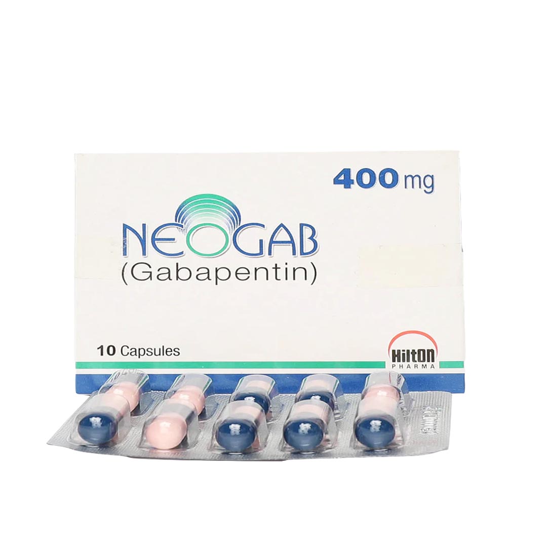 Neogab Capsules 400mg, 30 Ct - Hilton