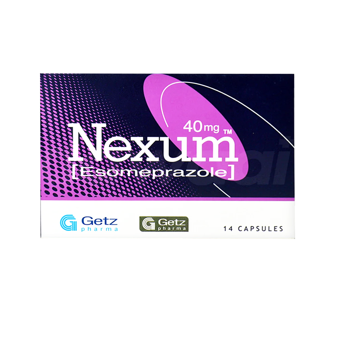 Nexum Capsules 40mg, 14 Ct - Getz Pharma