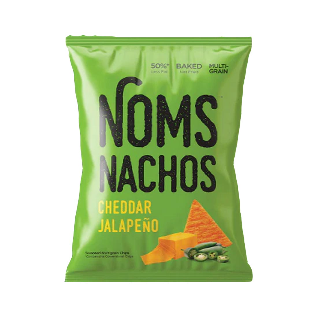 Noms Nachos Cheddar Jalapeno Chips, 32g