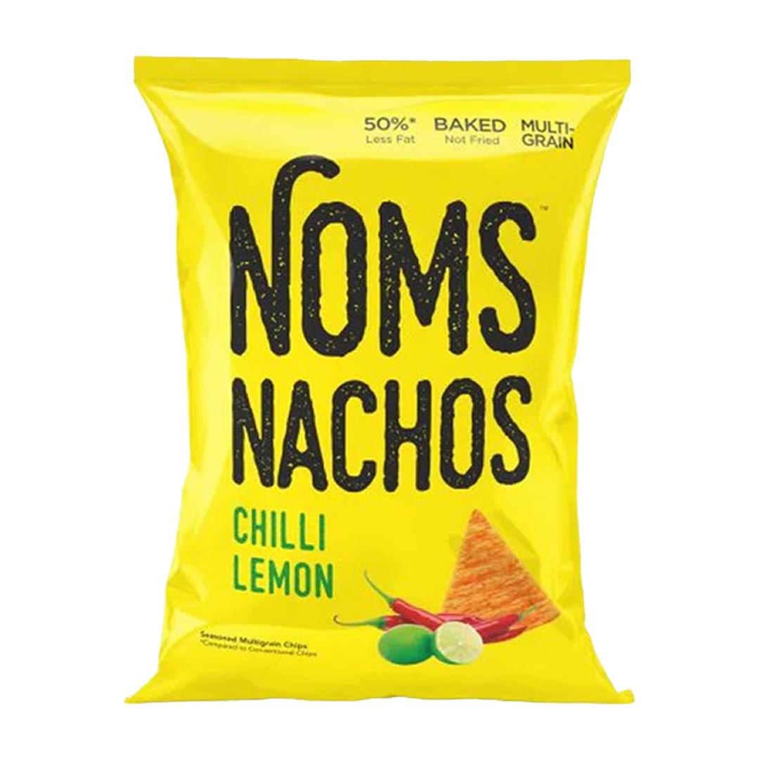 Noms Nachos Chilli Lemon Chips, 64g