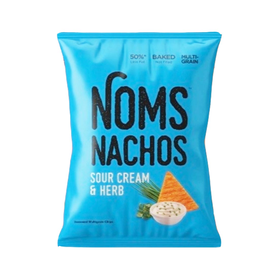 Noms Nachos Sour Cream & Herb Chips, 32g