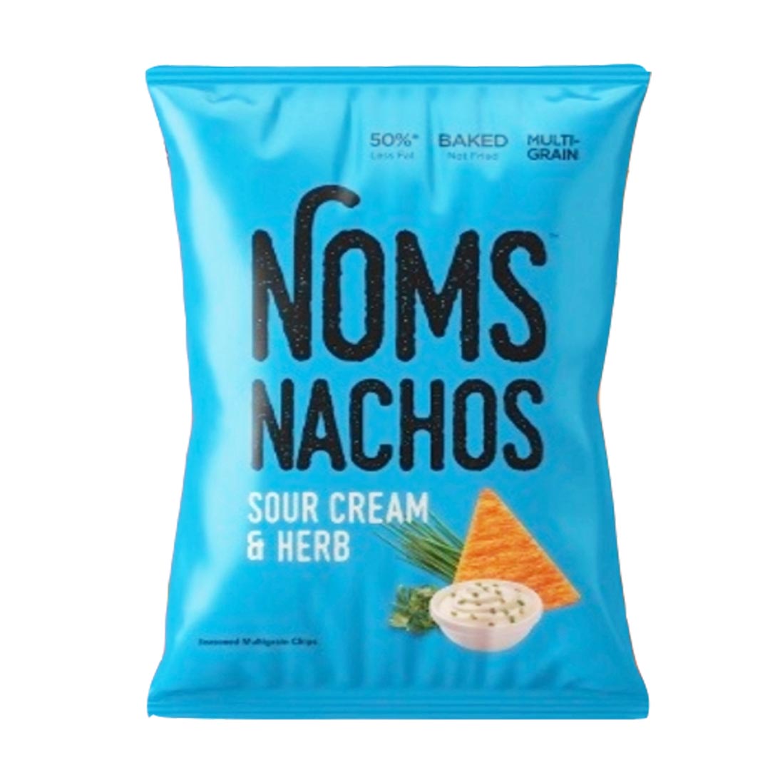 Noms Nachos Sour Cream & Herb Chips, 64g