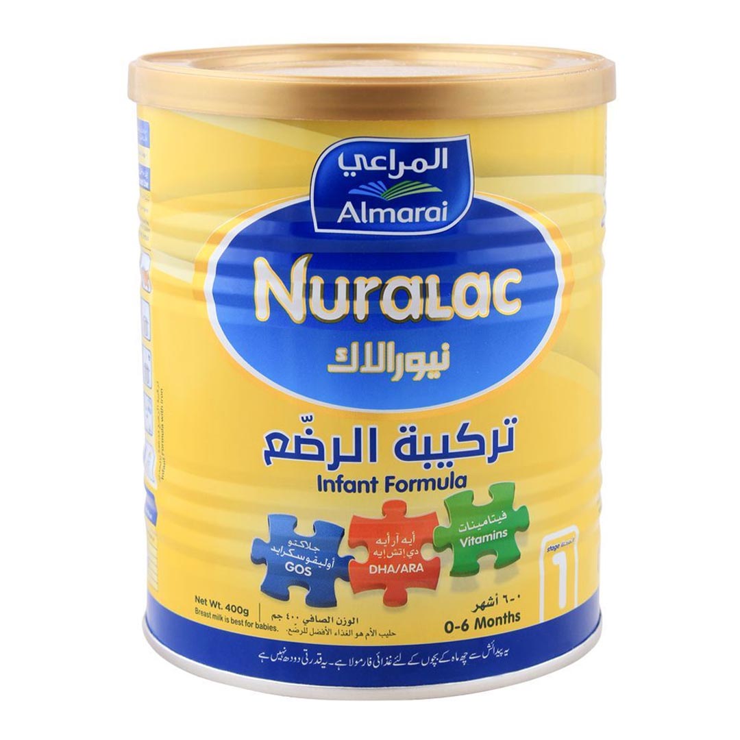 Nuralac Infant Formula Stage 1, 400g