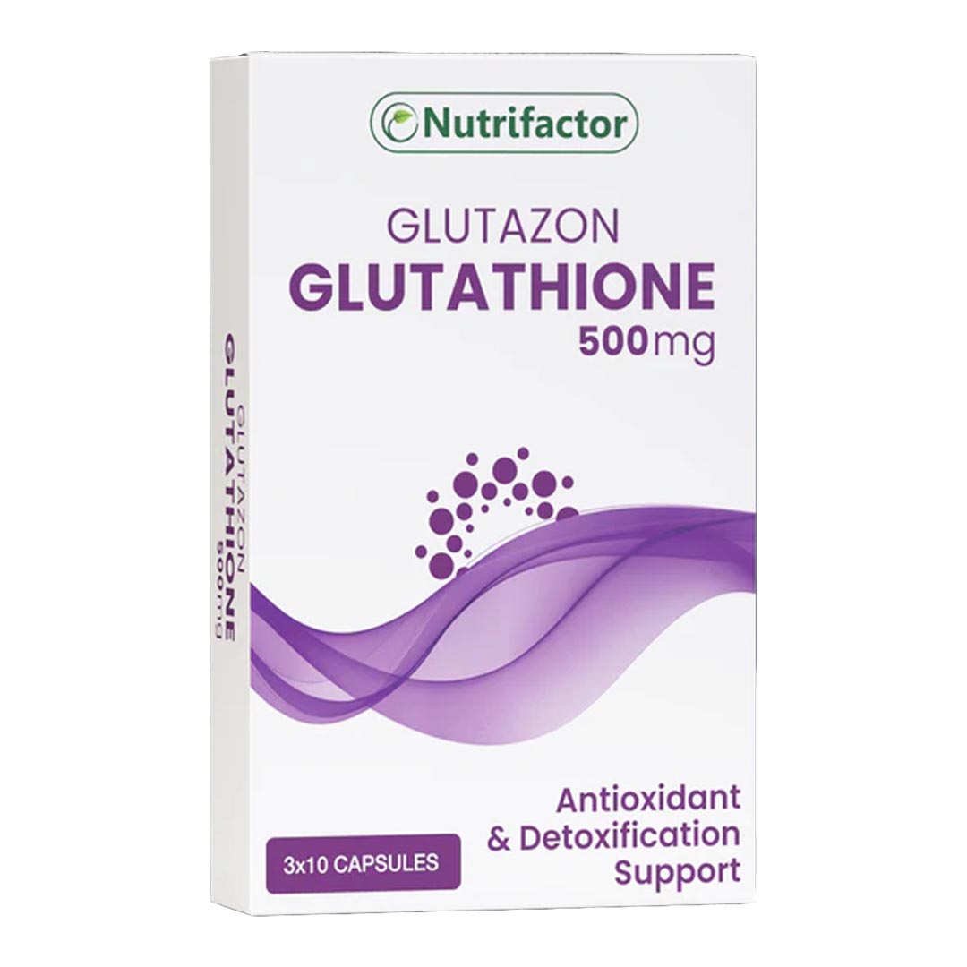 Buy Nutrifactor Glutazon Glutathione 500mg (30 Caps) online in Pakistan | My Vitamin Store - Multivitamins, Vitamins and Supplements Buy Nutrifactor Glutazon Glutathione 500mg (30 Caps) online in Pakistan | My Vitamin Store - Multivitamins, Vitamins and Supplements