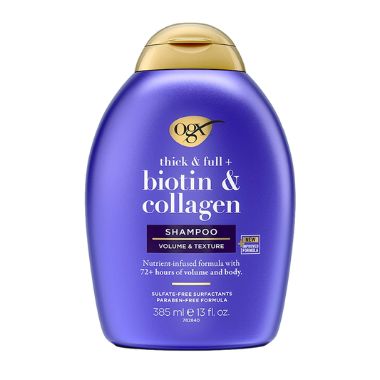 Ogx Thick & Full + Biotin & Collagen Shampoo, 385ml