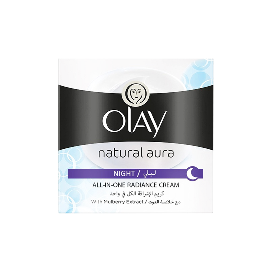 Olay Natural Aura Night Cream, 50g
