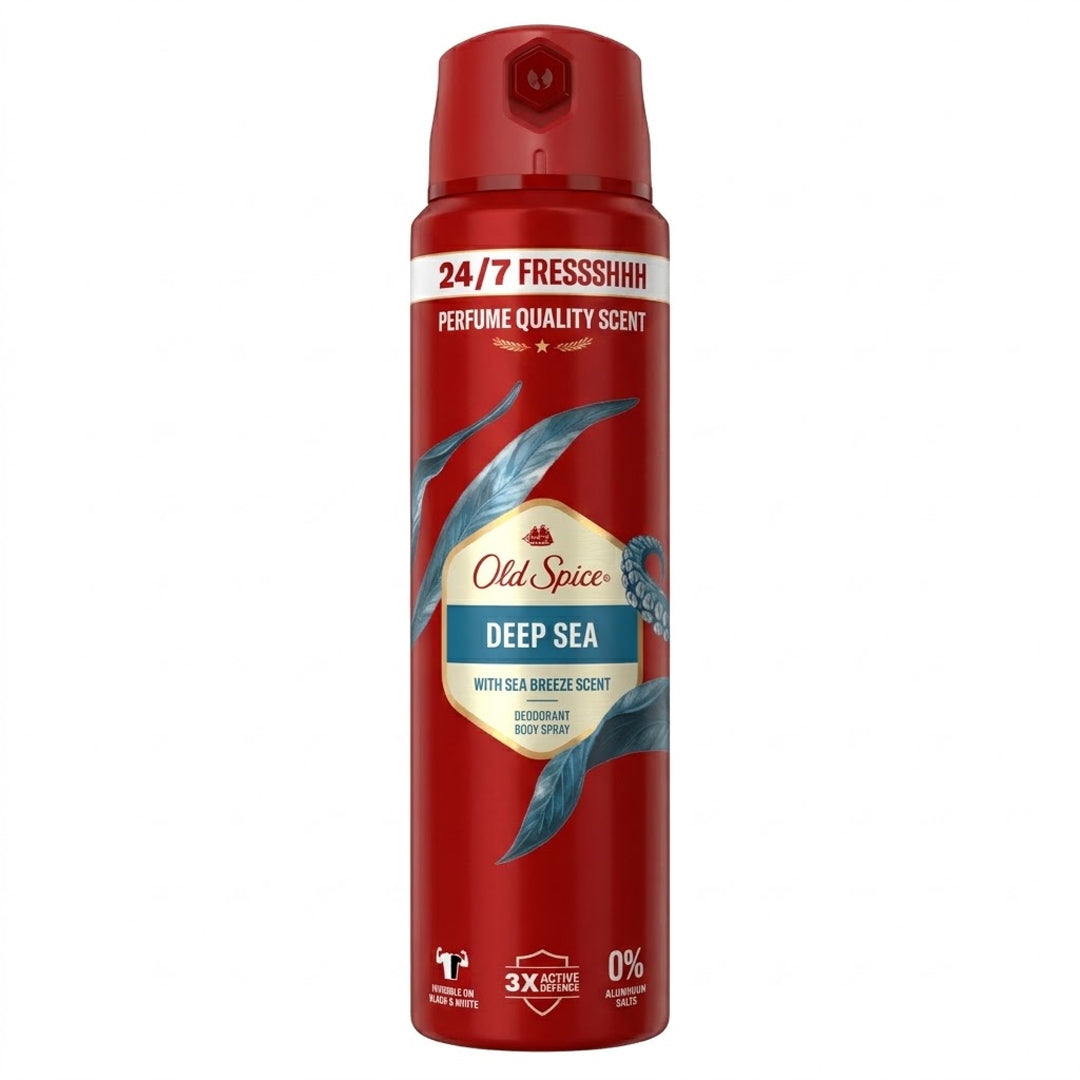 Old Spice Deep Sea With Sea Breeze Scent Deodorant Body Spray, 150 ml