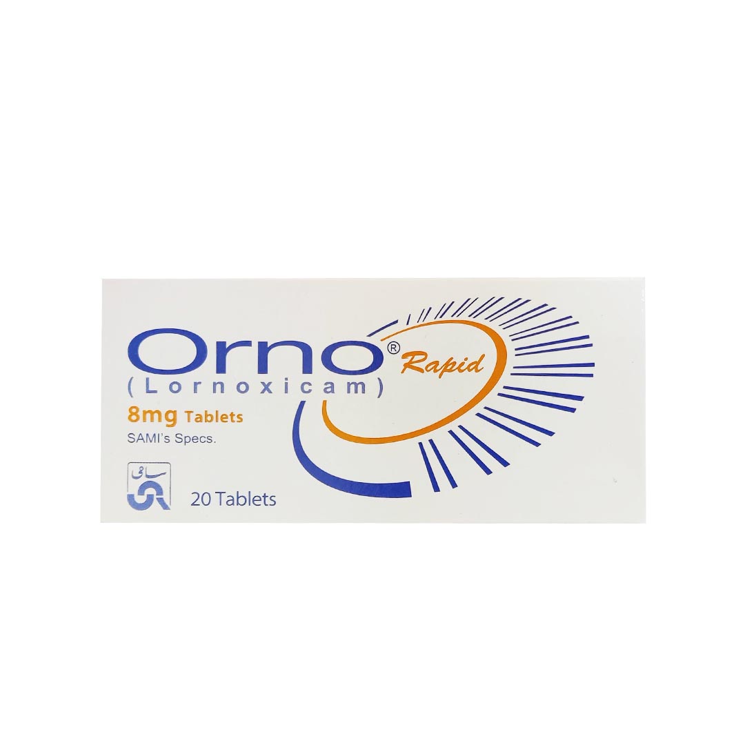 Orno Rapid 8mg, 20 Ct - Sami Pharma