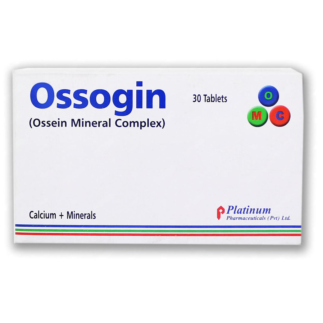 Ossogin (Ossein Mineral Complex), 30 Ct - Platinum Pharma