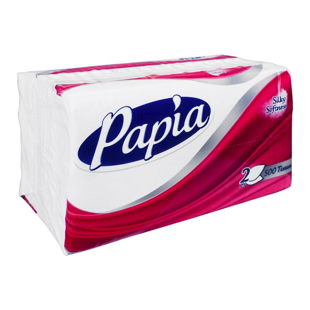 Papia Silky Softness Tissue, 500 Ct