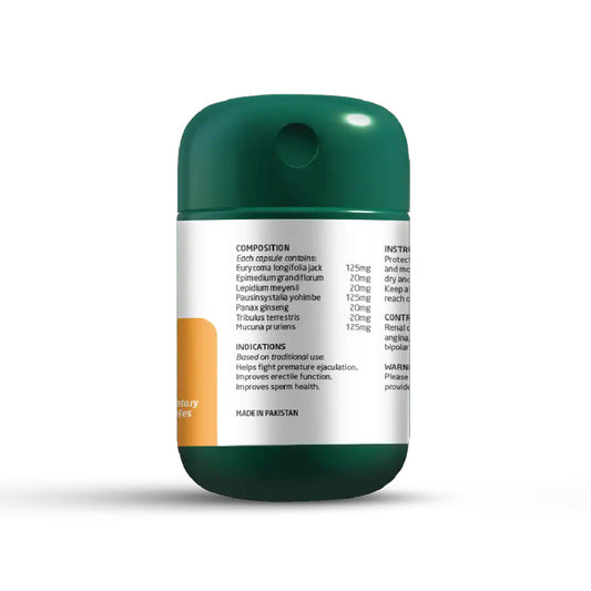 Paul Brooks Endura Vitality Booster Capsules Composition