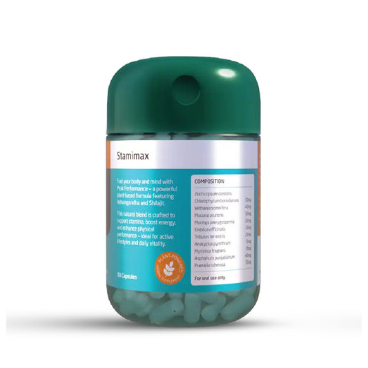 Paul Brooks Stamimax Peak Performance Capsules Composition