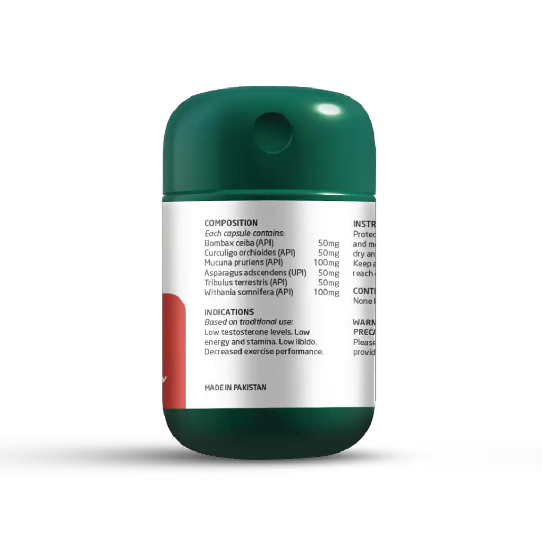 Paul Brooks T-More Testosterone Booster Capsules Composition