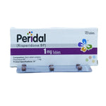 Peridal (Risperidone) Tablets 1mg, 18 Ct - Global Pharma