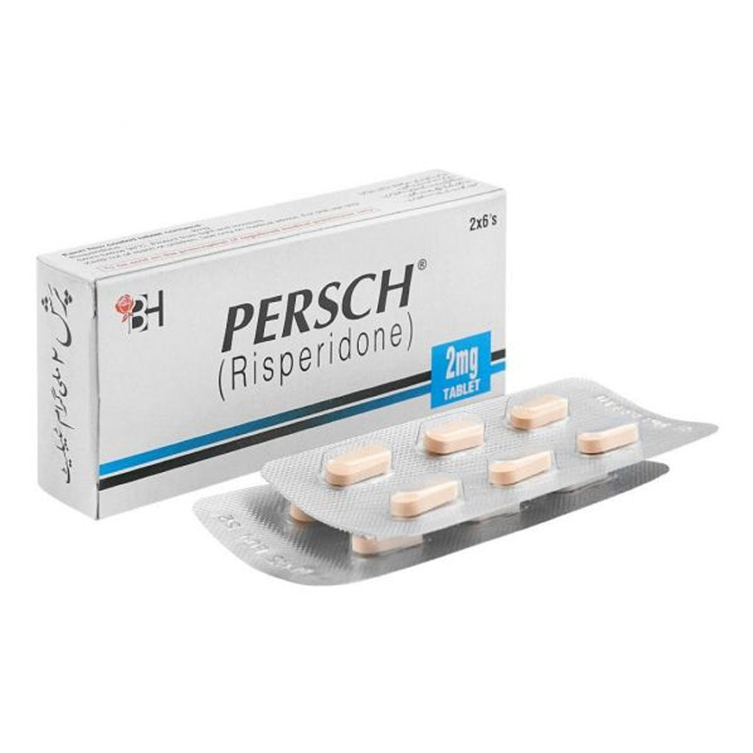 Persch (Risperidone) 2mg, 12 Ct - Barrett Hodgson
