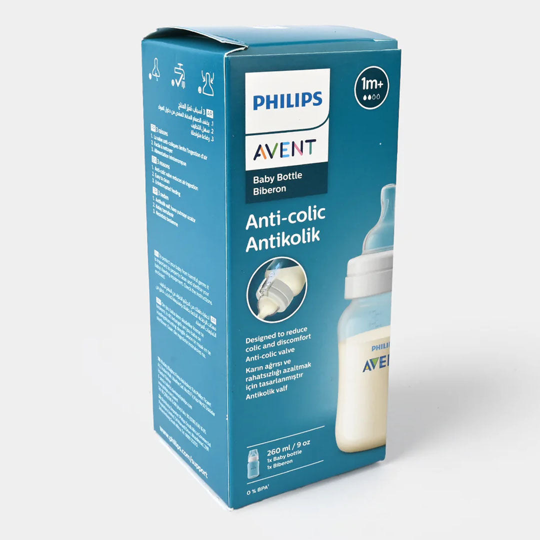 Philips Avent Anti-Colic Baby Bottle (SCY 103/01) 1m+, 260 ml