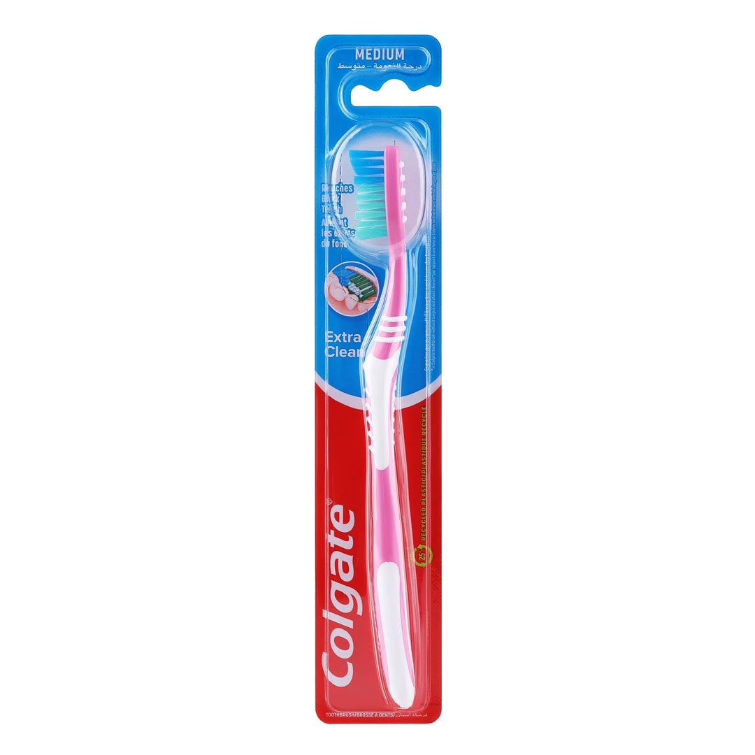 Colgate Extra Clean Medium Toothbrush, 1 Ct