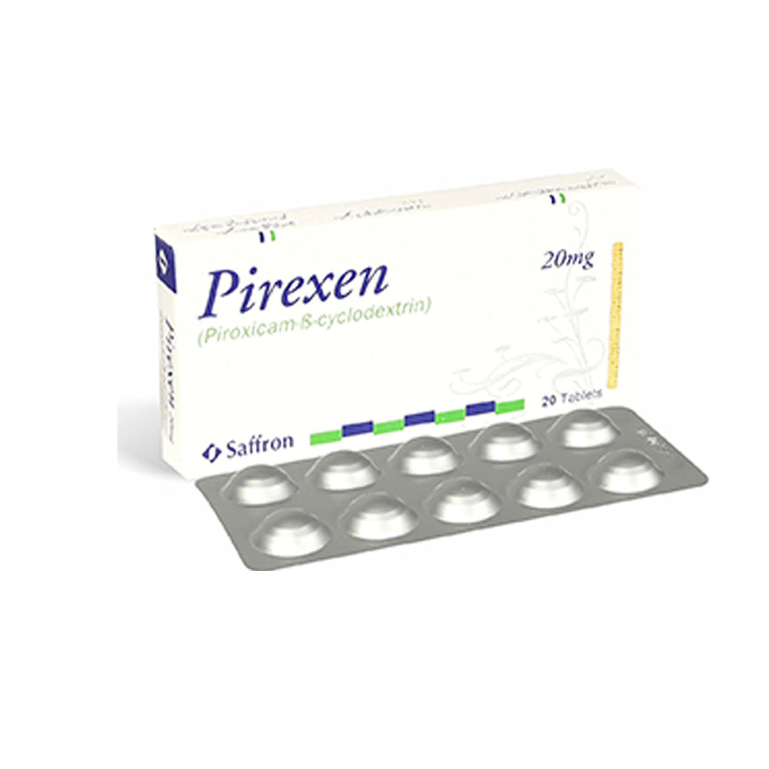 Pirexen Tablets 20mg, 20 Ct - Saffron