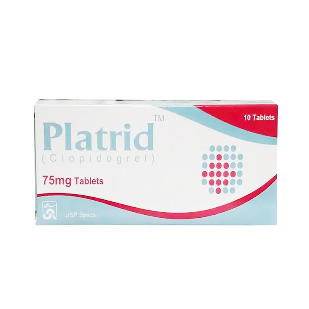 Platrid 75mg, 10 Ct - Sami Pharma