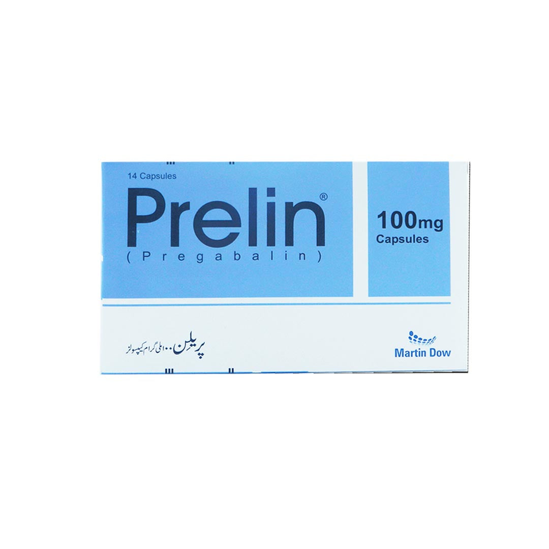 Prelin Capsules 100mg, 14 Ct - Martin Dow